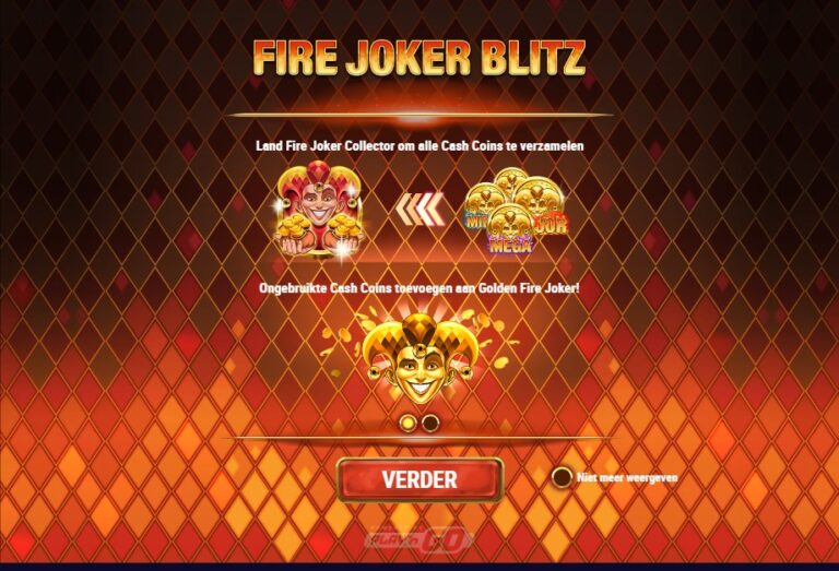 Screenshot 1 van Fire Joker Blitz